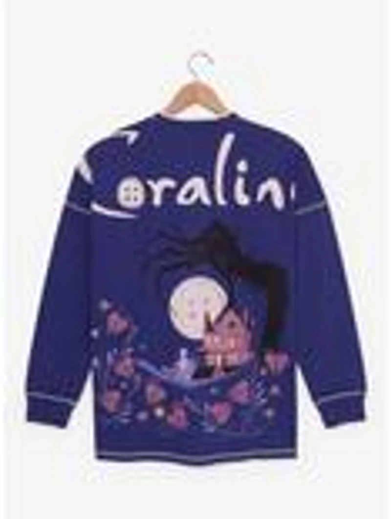 Coraline Scenic Long Sleeve T-Shirt — BoxLunch Exclusive