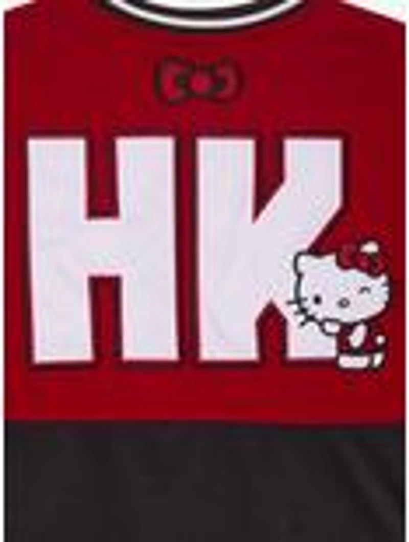 Sanrio Hello Kitty Women's Cropped Hockey Jersey