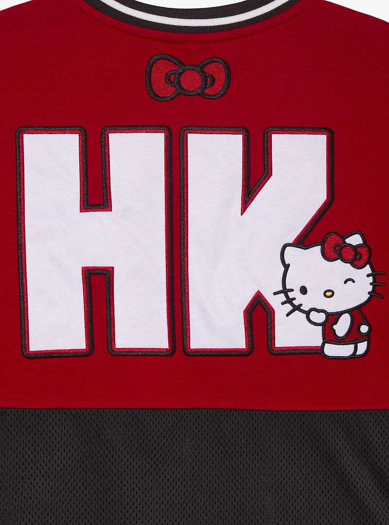 Sanrio Hello Kitty Women's Cropped Hockey Jersey