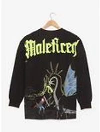 Disney Sleeping Beauty Maleficent Dragon Glow-in-the-Dark Crewneck — BoxLunch Exclusive