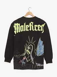 Disney Sleeping Beauty Maleficent Dragon Glow-in-the-Dark Crewneck — BoxLunch Exclusive