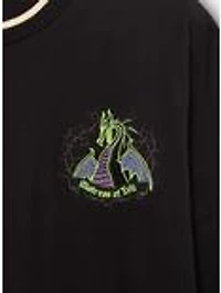 Disney Sleeping Beauty Maleficent Dragon Glow-in-the-Dark Crewneck — BoxLunch Exclusive