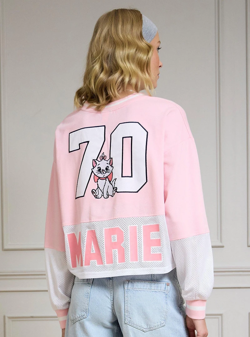Disney The Aristocats Marie Women's Cropped Hockey Jersey