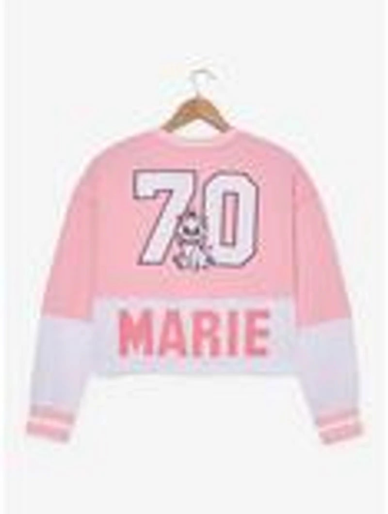 Disney The Aristocats Marie Women's Cropped Hockey Jersey