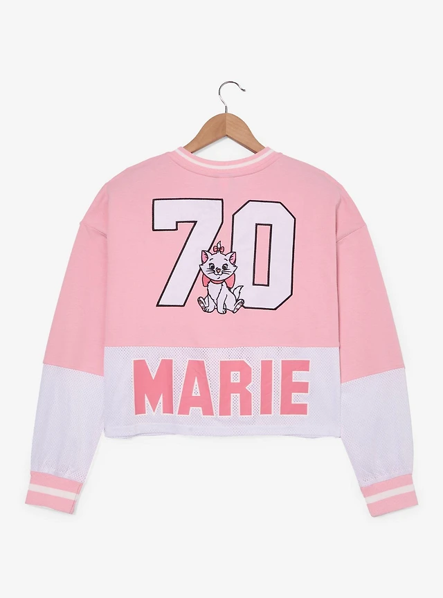 Disney The Aristocats Marie Women's Cropped Hockey Jersey