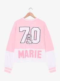 Disney The Aristocats Marie Women's Plus Cropped Hockey Jersey