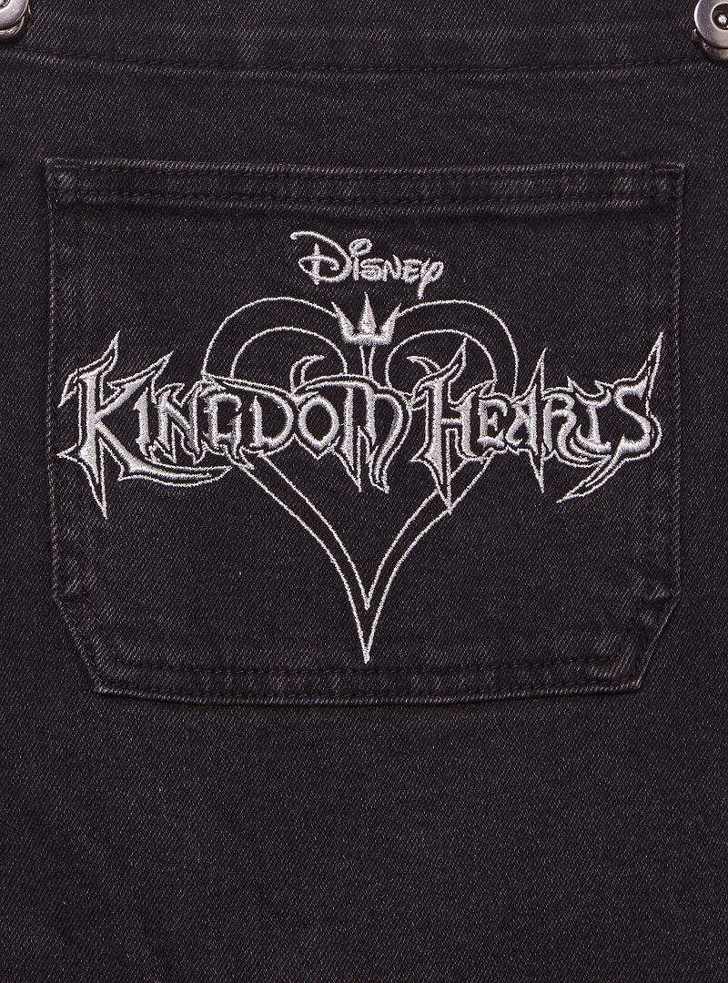 Disney Kingdom Hearts Logo Women's Plus Overalls - BoxLunch Exclusive