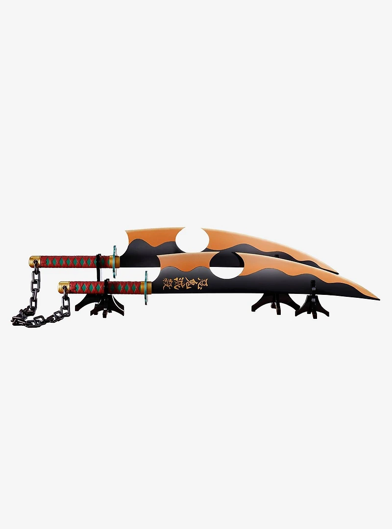 Bandai Spirits Demon Slayer: Kimetsu no Yaiba Proplica Tengen Uzui's Nichirin Swords