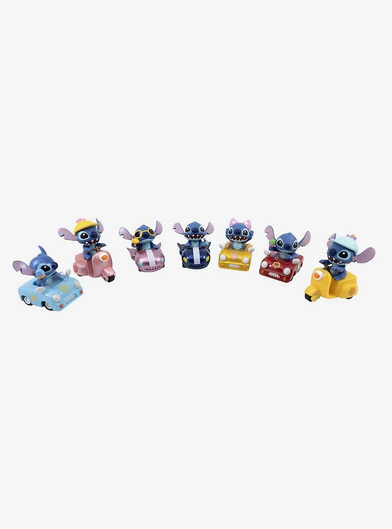 YuMe Disney Lilo & Stitch Zoom Hero Stitch Blind Assorted Pull Back Figure