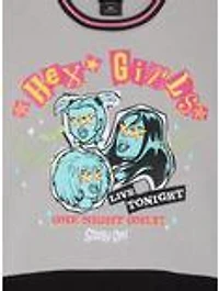 Scooby-Doo! The Hex Girls Embroidered Panel Crewneck - BoxLunch Exclusive