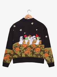 Peanuts Great Pumpkin Scenic Glow-in-the-Dark Women's Cardigan — BoxLunch Exclusive