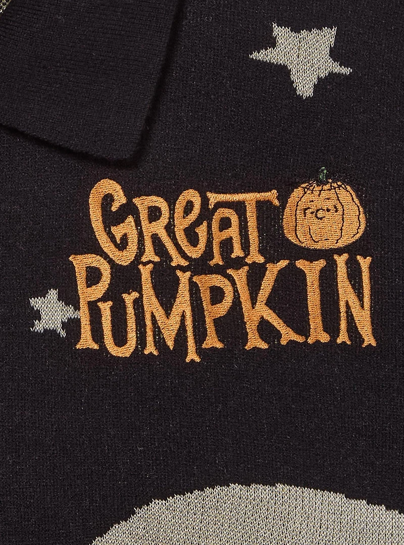Peanuts Great Pumpkin Scenic Glow-in-the-Dark Women's Cardigan — BoxLunch Exclusive