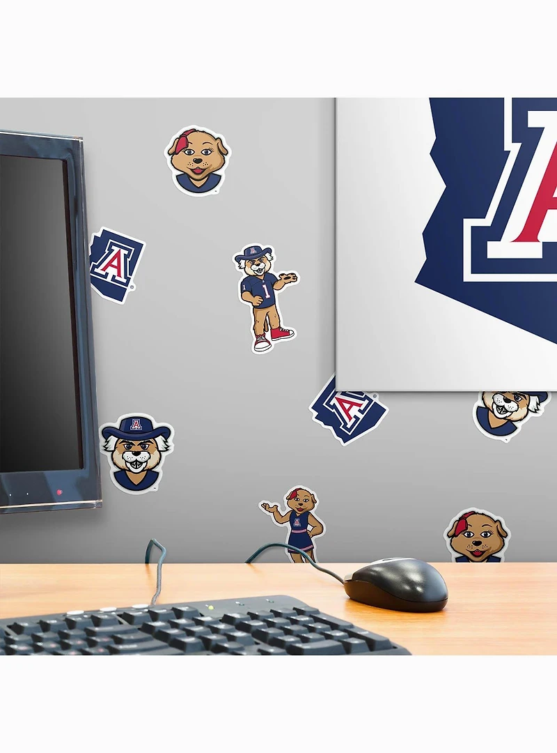 University Of Arizona 100 Ct. Sticker Pack