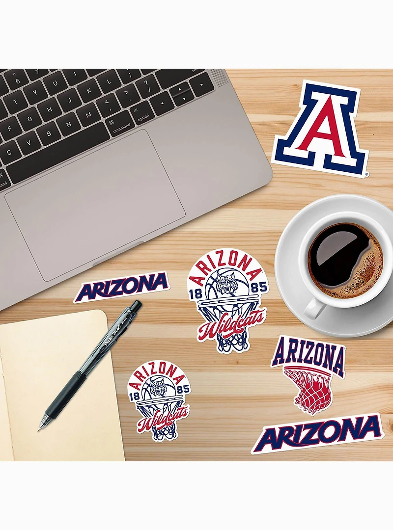 University Of Arizona Basketball 100 Ct. Sticker Pack