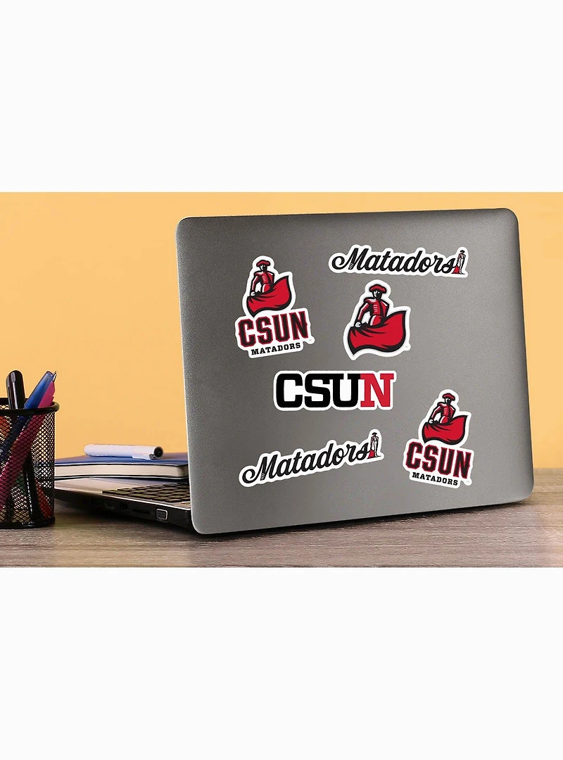 California State University Northridge CSUN Matadors 100 Ct. Sticker Pack