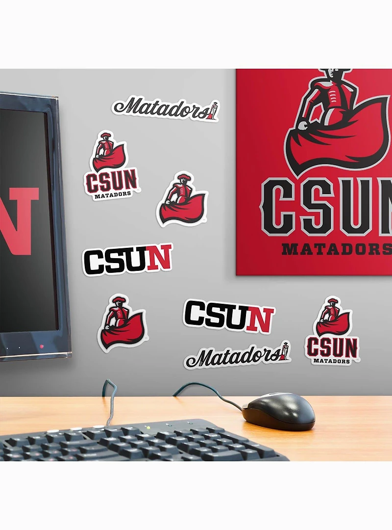 California State University Northridge CSUN Matadors 100 Ct. Sticker Pack