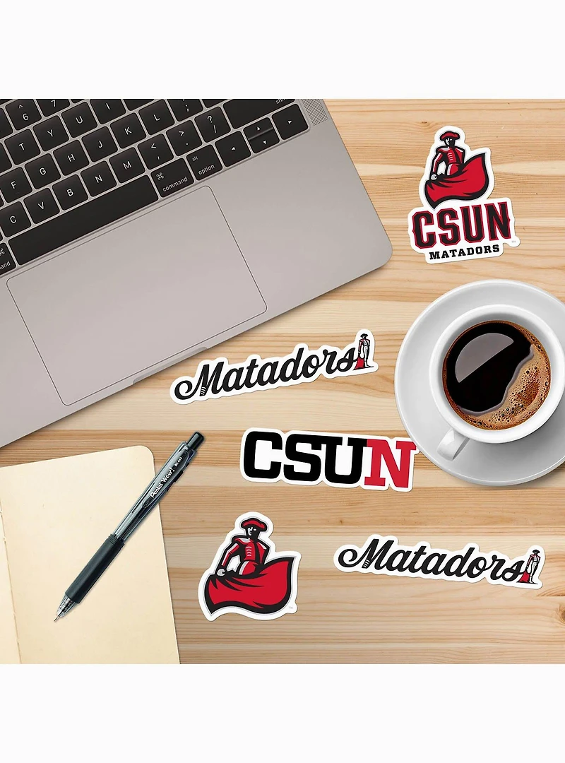 California State University Northridge CSUN Matadors 100 Ct. Sticker Pack