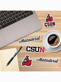 California State University Northridge CSUN Matadors 100 Ct. Sticker Pack