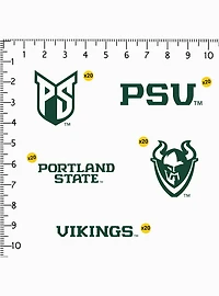 Portland State University Vikings 100 Ct. Sticker Pack