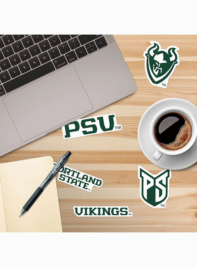 Portland State University Vikings 100 Ct. Sticker Pack