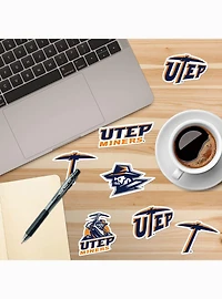 University Of Texas At El Paso UTEP Miners 100 Ct. Sticker Pack