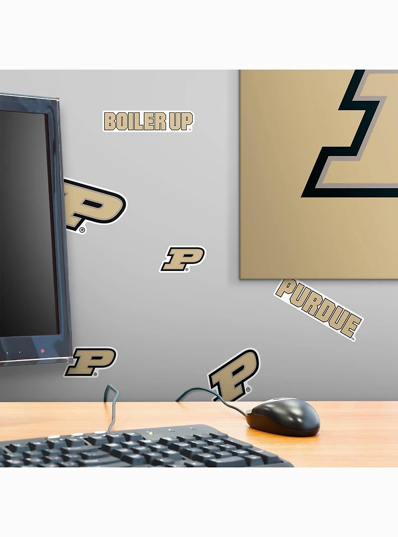Purdue University Wordmark Logo 100Ct. Sticker Pack
