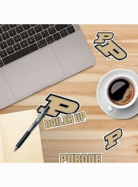 Purdue University Wordmark Logo 100Ct. Sticker Pack
