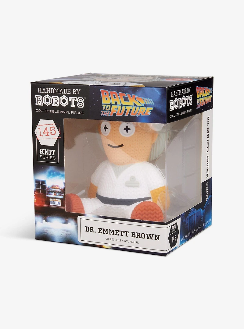 Back to the Future Dr. Brown 145 Handmade by Robots Vinyl Figure