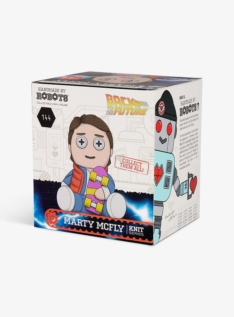 Back to the Future Marty Skateboard 144 Handmade by Robots Vinyl Figure
