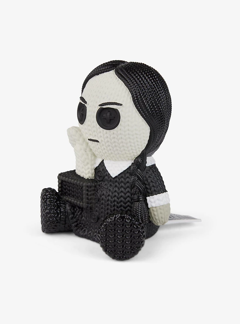 Addams Family Wednesday With Thing 101 Limited Edition Glow In The Dark Handmade by Robots Vinyl Figure