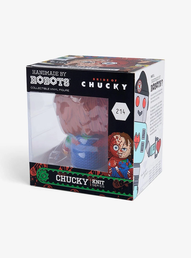 Bride of Chucky Chucky 214 Limited Edition Bloody Handmade by Robots Vinyl Figure