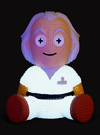 Back to the Future Dr. Brown 153 Limited Edition Glow In The Dark Handmade by Robots Vinyl Figure