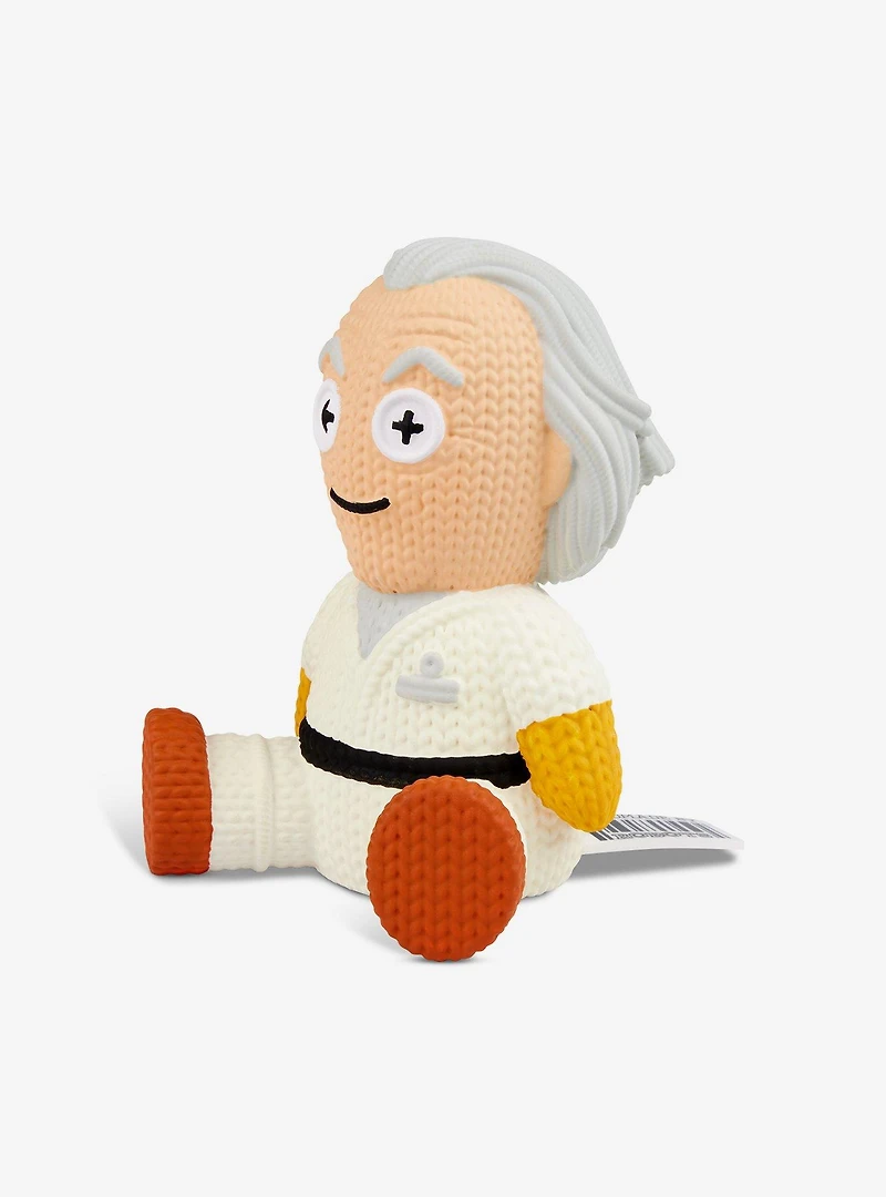 Back to the Future Dr. Brown 153 Limited Edition Glow In The Dark Handmade by Robots Vinyl Figure