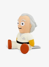 Back to the Future Dr. Brown 153 Limited Edition Glow In The Dark Handmade by Robots Vinyl Figure