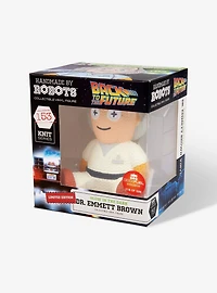 Back to the Future Dr. Brown 153 Limited Edition Glow In The Dark Handmade by Robots Vinyl Figure