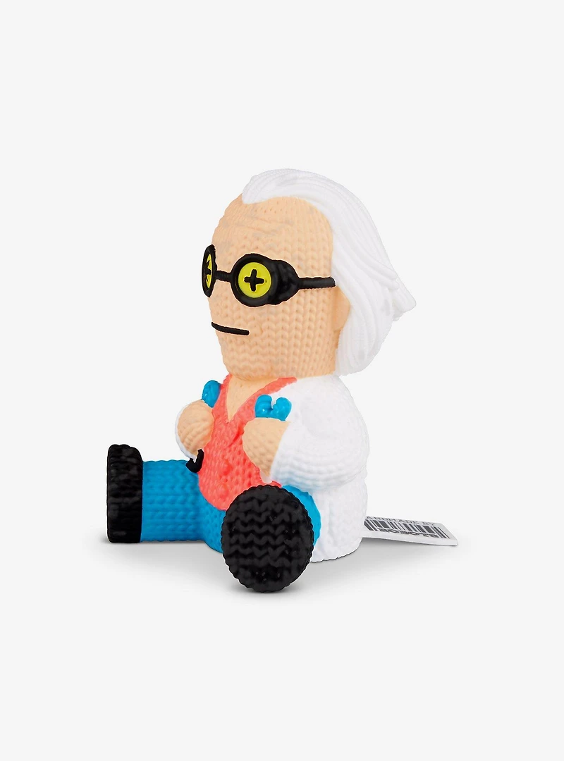 Back to the Future Dr. Brown Cables 149 Limited Edition Blacklight Handmade by Robots Vinyl Figure