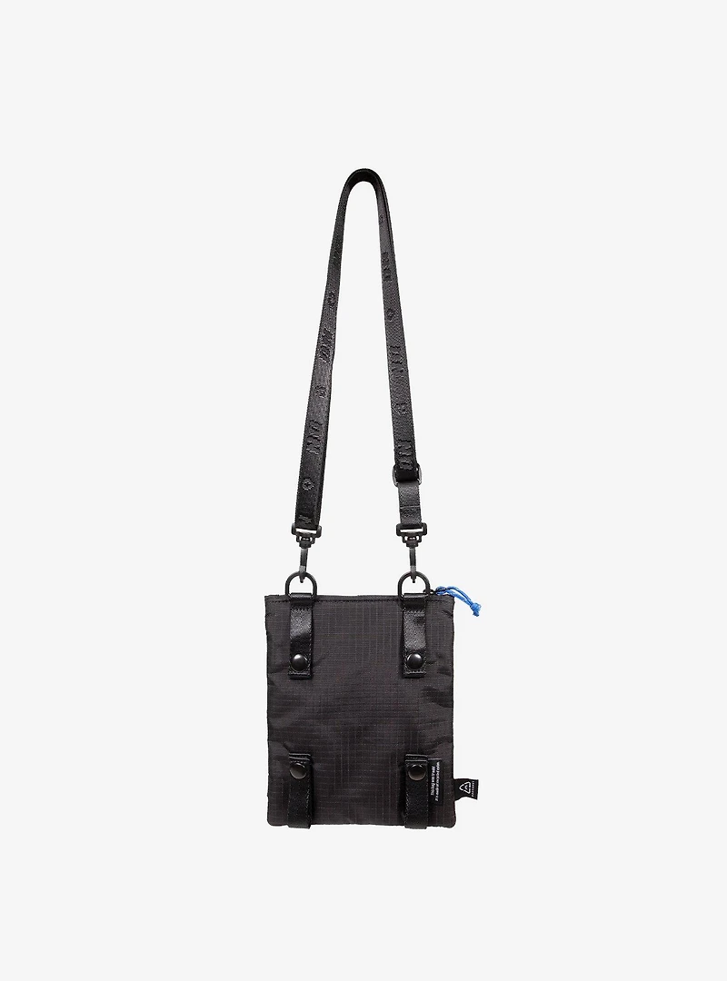 Doughnut Teleport Gamescape Collection Black Mini Crossbody Bag