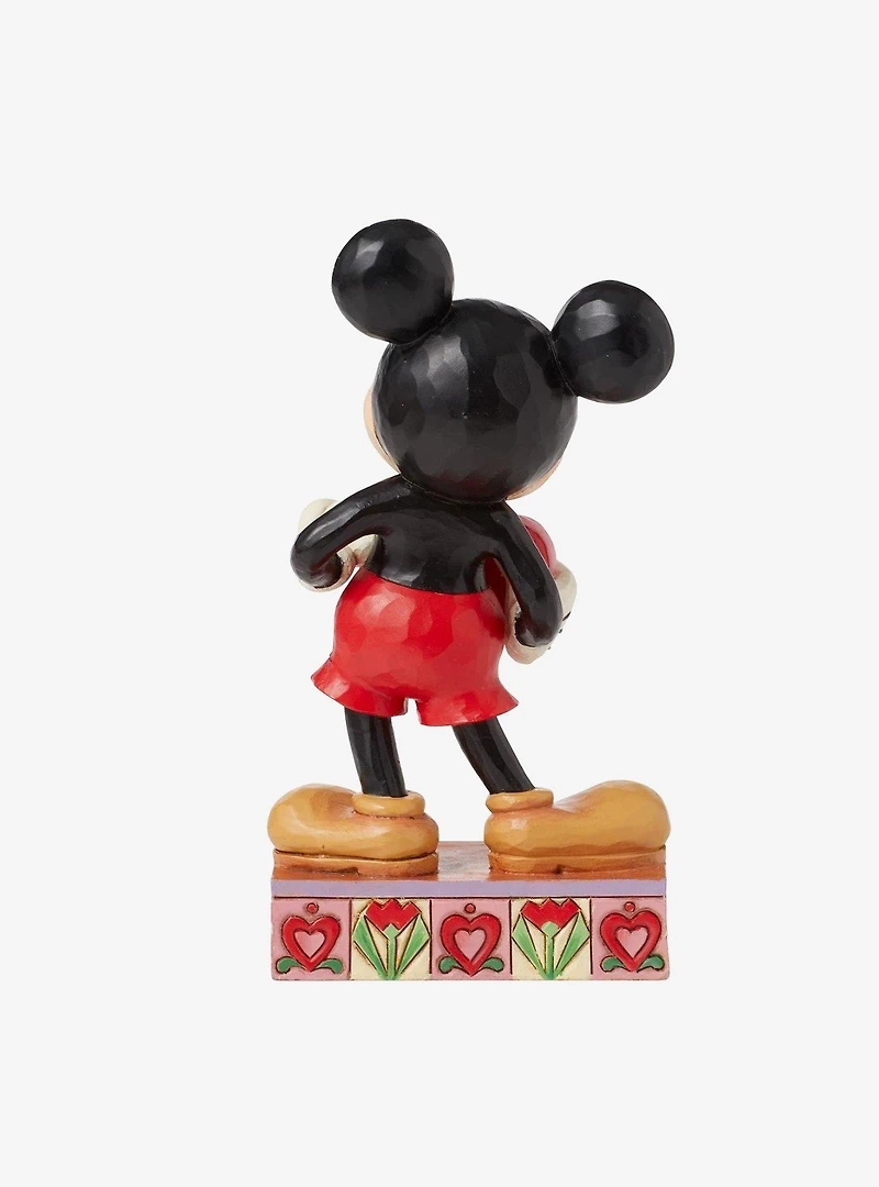 Disney Mickey Mouse Heart Jim Shore Figurine