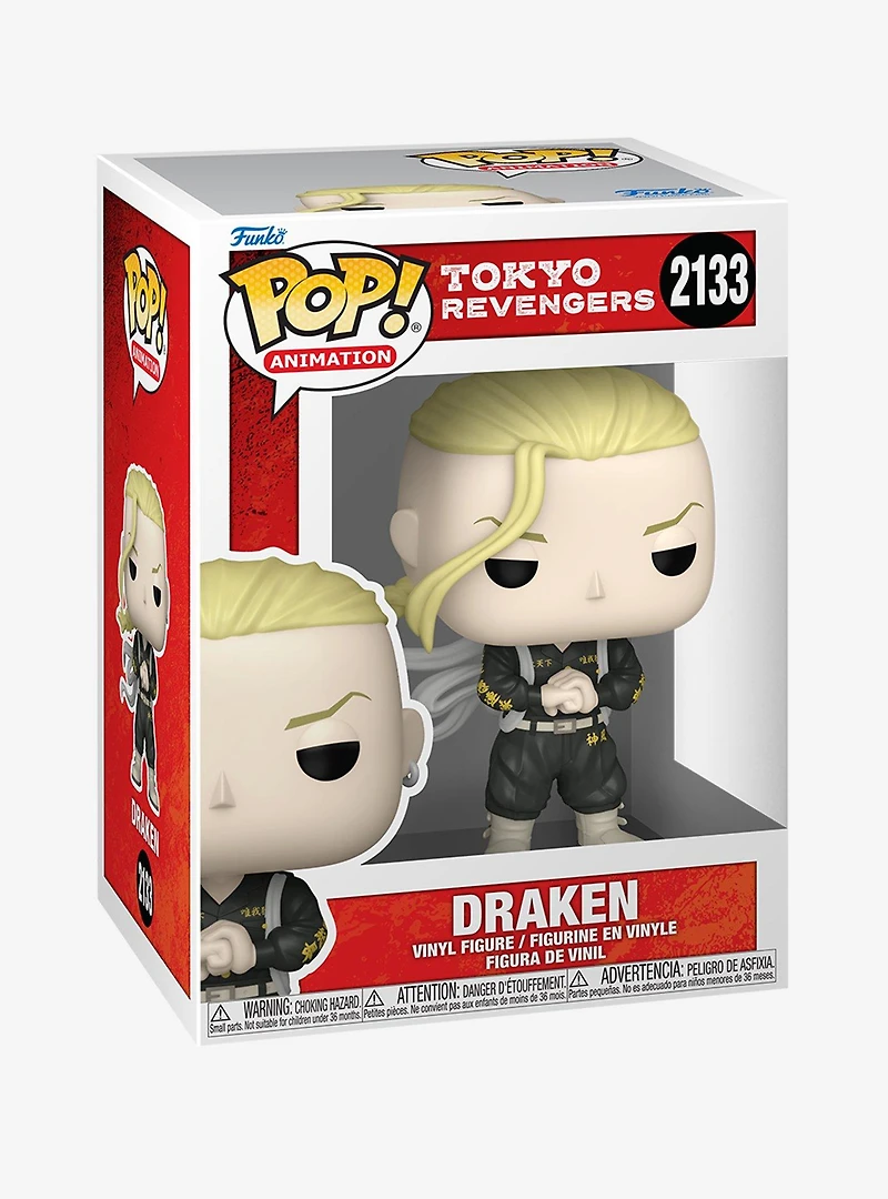 Funko Pop! Animation Tokyo Revengers Draken Vinyl Figure