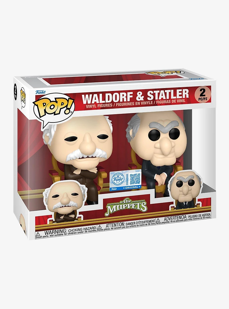 Funko Pop! The Muppets Waldorf & Statler Vinyl Figure Set