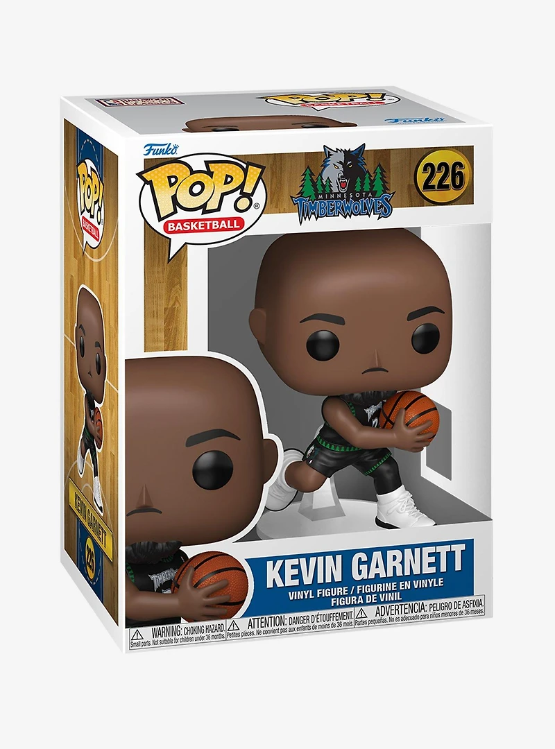 Funko Pop! Basketball Minnesota Timberwolves Kevin Garnett Vinyl Figure