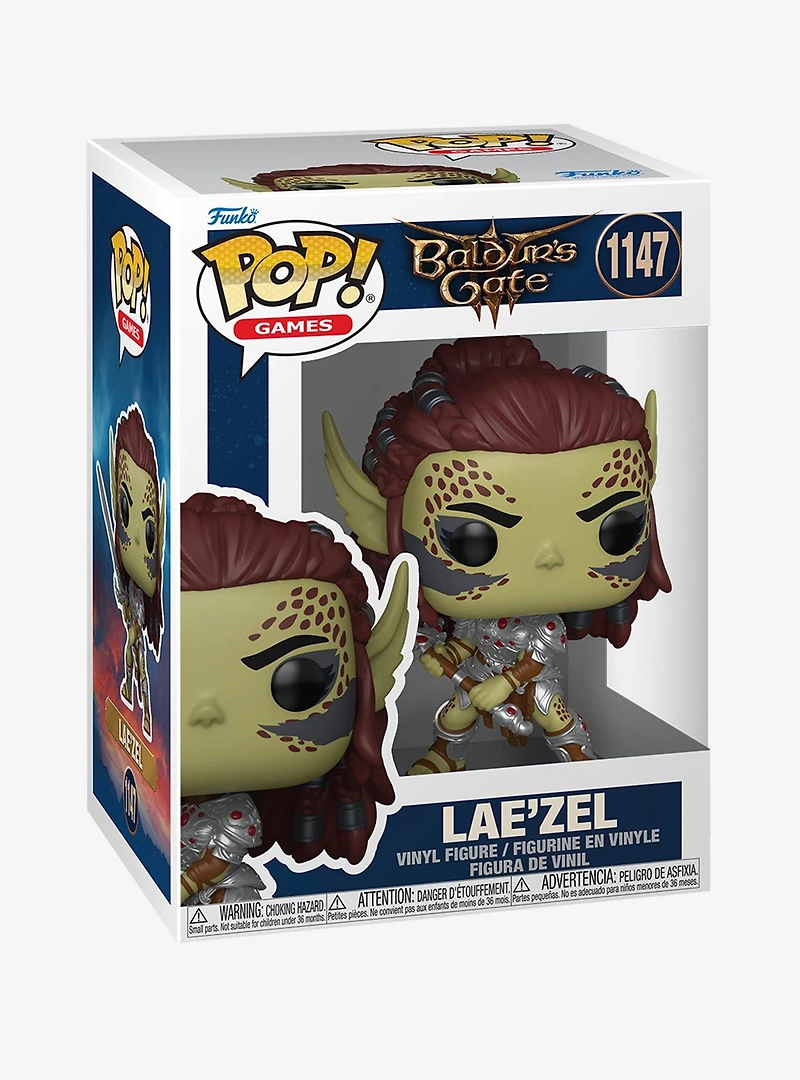 Funko Pop! Games Baldur's Gate III Lae'zel Vinyl Figure