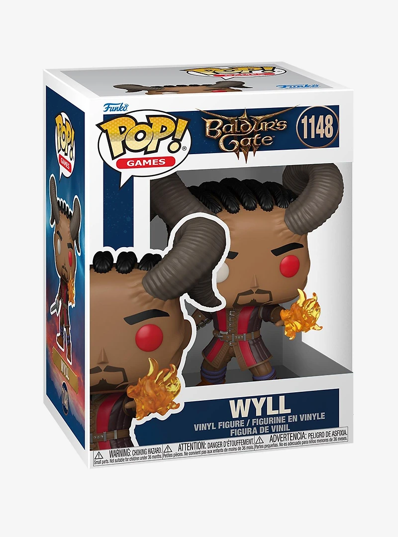 Funko Pop! Games Baldur's Gate III Wyll Vinyl Figure