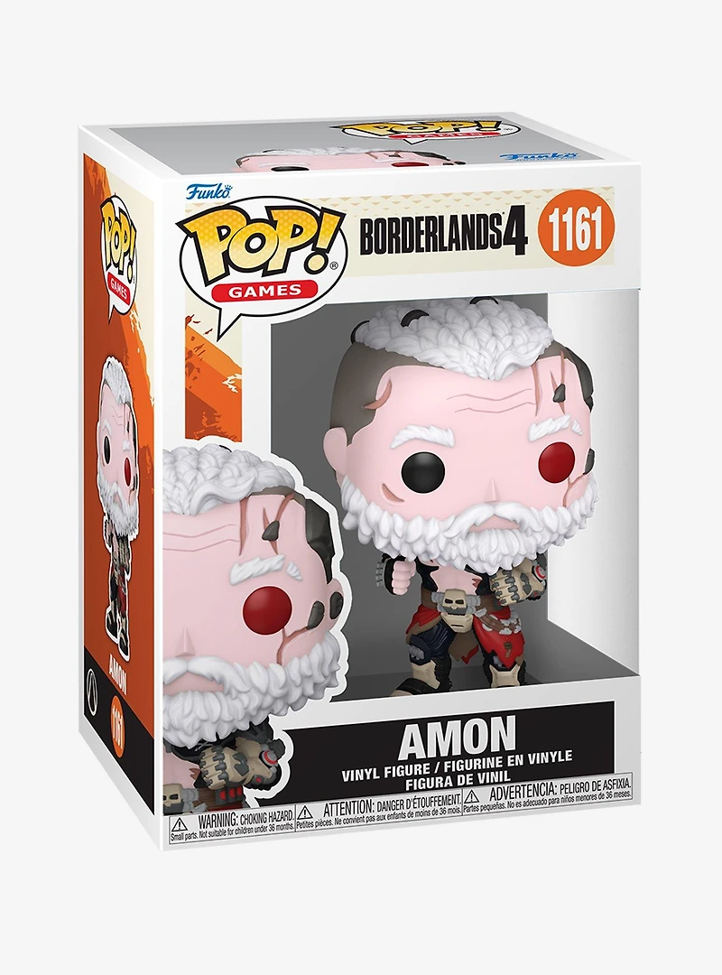 Funko Pop! Games Borderlands 4 Amon Vinyl Figure