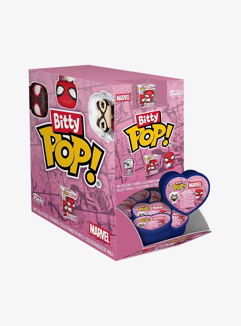 Funko Bitty Pop! Marvel Spider-Man Valentine's Day Blind Box Mini Figure