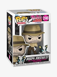 Funko Pop! Animation JoJo's Bizarre Adventure Joseph Joestar and Iggy Vinyl Figure