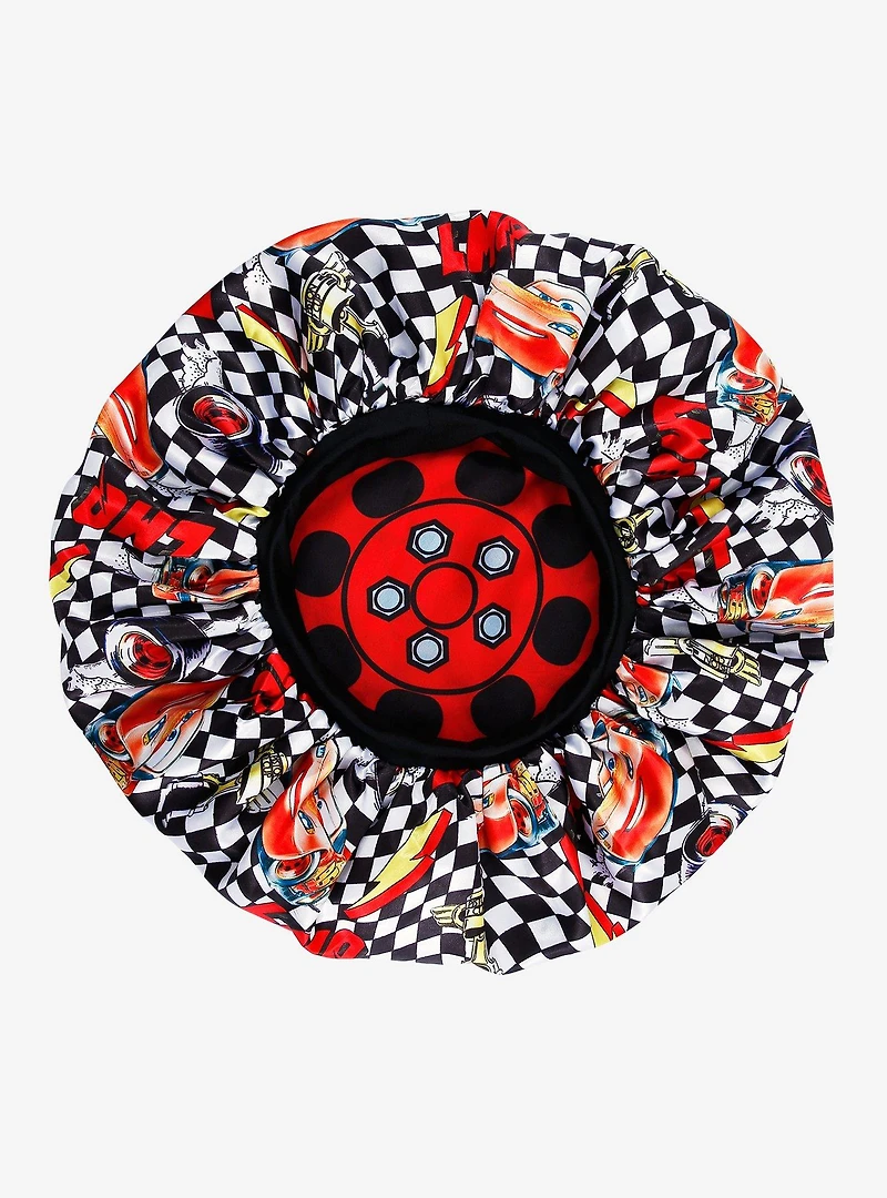 Disney Pixar Cars Lightning McQueen Reversible Satin Bonnet - BoxLunch Exclusive