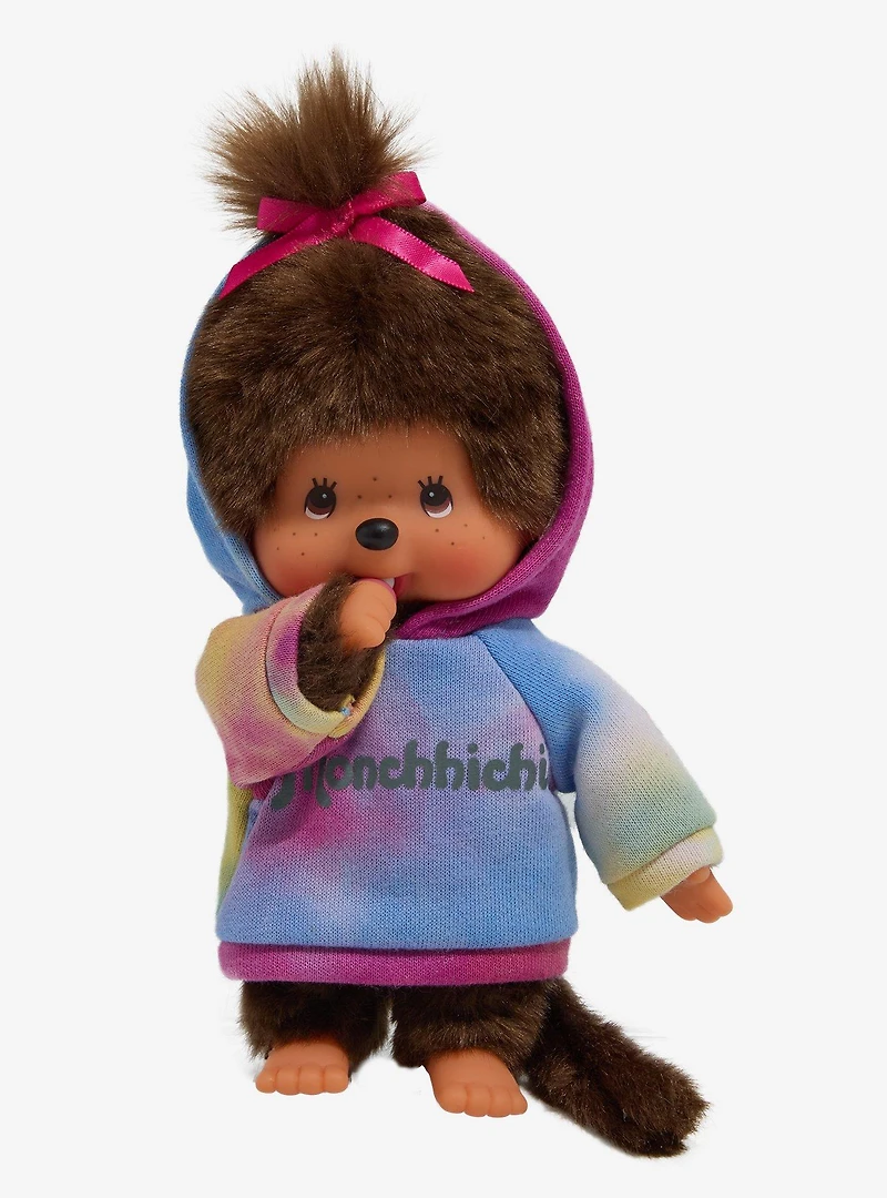 Monchhichi Tie-Dye Girl 8 Inch Plush