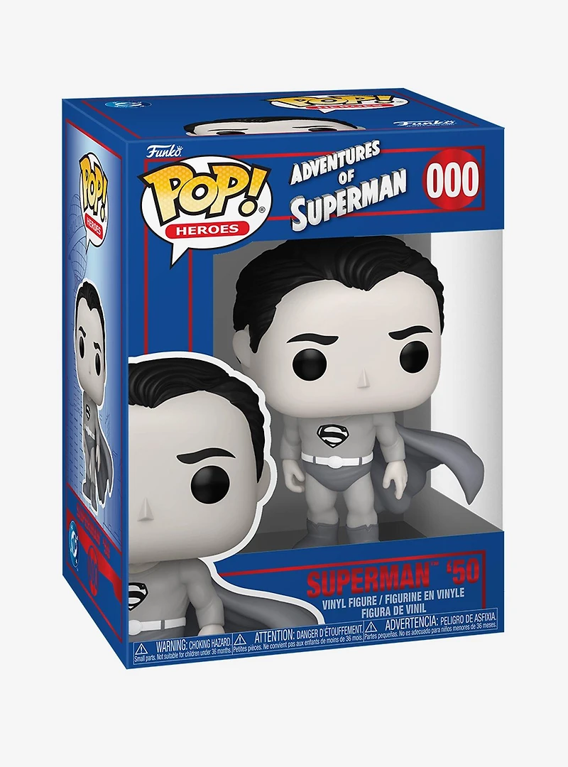 Funko Pop! Heroes DC Comics Adventures of Superman Superman '50 Vinyl Figure