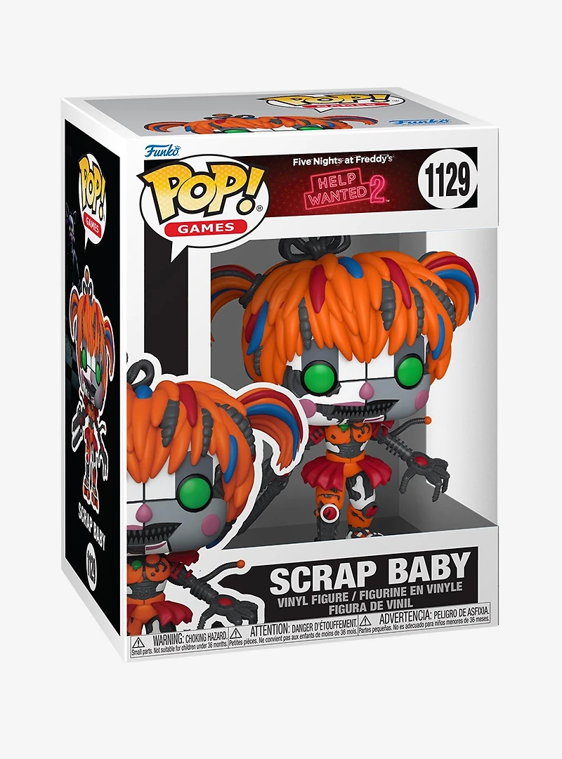 Funko Pop! Games Five Nights at Freddy's: Help Wanted 2 Scrap Baby Vinyl Figure